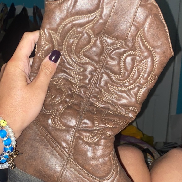 Steve Madden Cowgirl Boots - Picture 1 of 2